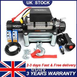 Recovery Truck Electric Winch 13500lb 12v Recovery Winch With Synthetic Rope