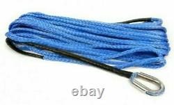 Rough Country Synthetic Winch Rope Blue 85' 3/8 # Rs110 Rc-rs110 16,000 Lbs