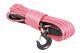 Rough Country Synthetic Winch Rope Pink Clevis Hook Protective Sleeve
