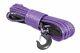 Rough Country Synthetic Winch Rope Purple Clevis Hook 3/885 Ft 16,000lbs