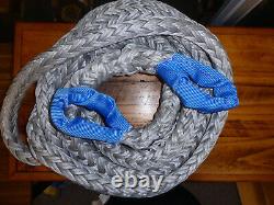 SALE S12 SYNTHETIC WINCH ROPE TOW ROPE 6m X 22mm (2459)