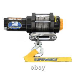 SUPERWINCH 1140230 LT4000SR Winch 4000lb Winch Synthetic Rope