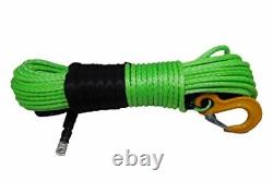 SYNTHETIC WINCH ROPE -G80 Forged Hook, Thimble, 48 VARIATIONS CALIFORNIA CORDAGE