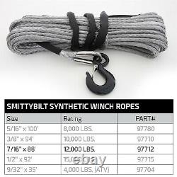 Smittybilt 97712 XRC Synthetic Winch Rope