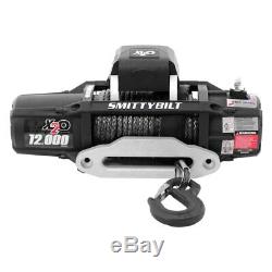 Smittybilt 98512 12,000 lbs X2O Gen 2 Comp Waterproof Winch withSynthetic Rope