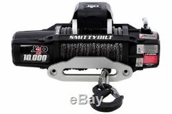 Smittybilt X2O-10K Comp Waterproof Wireless Synthetic Rope Winch Fits Jeep 4X4