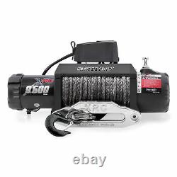 Smitybilt XRC 9500LB Winch 93.5FT Synthetic Rope Gen2 Alum Fairlead 12V Electric