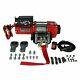 Stealth 3500lb 12v Electric Winch With Synthetic Rope St35sta12