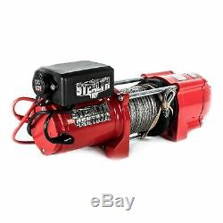 Stealth 4500lb / 2040kg 12v Electric Winch with Synthetic Rope