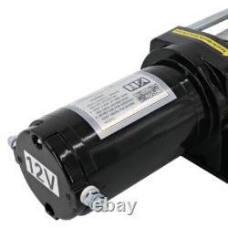Stealth Electric Winch 3500lbs 12v with Synthetic Rope & Wireless Remote Garage