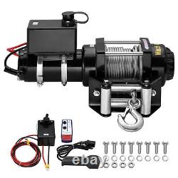 Stealth Electric Winch 4500LB / 2041kg 12v withSynthetic Rope & Wireless Remote UK