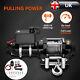 Stealth Electric Winch 4500lb / 2041kg 12v With Synthetic Rope & Wireless Remote