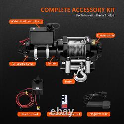 Stealth Electric Winch 4500lb / 2041kg 12V with Synthetic Rope & Wireless Remote