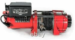 Stealth Winch 3500lb 12v Synthetic Rope Wireless Recovery Winch for trailers