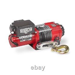 Stealth Winches Electric Winch 3500lb/1588kg 12v 3500lb, Synthetic Rope