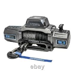 Superwinch 10000 LBS 12 VDC 3/8in x 80ft Synthetic Rope SX 10000 Winch 1710201