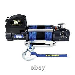 Superwinch 1612201 Talon 12.5Sr Winch 12500 Lbs 3/8 In X 80 Ft Synthetic Rope