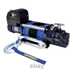 Superwinch 1612201 Talon 12.5Sr Winch 12500 Lbs 3/8 In X 80 Ft Synthetic Rope