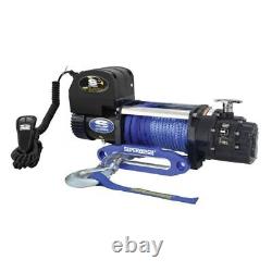 Superwinch 9500 LBS 12 VDC 3/8/in x 80ft Synthetic Rope Talon 9.5SR Winch 1695