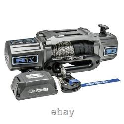 Superwinch SX10SR Synthetic Rope Winch 1710201 5.5 HP 10,000 lbs w Remote