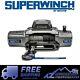 Superwinch Sx Series Sx10sr 10,000 Lb. Winch 5.5 Hp Line Pull Synthetic Rope