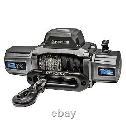Superwinch SX Series SX12SR 12,000 lb. Winch 6.0 hp Line Pull Synthetic Rope