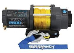 Superwinch Terra 2500SR ATV / UTV Winch 1.5 hp 2500 lbs Line Pull Synthetic Rope