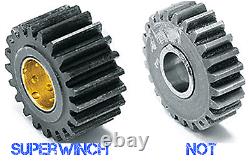 Superwinch Terra 25 12V ATV/UTV Winch 2,500 LB Capacity With 50' Synthetic Rope