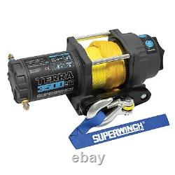 Superwinch Terra 3500SR ATV / UTV Winch 1.6 hp 3500 lbs Line Pull Synthetic Rope