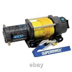 Superwinch Terra 4500SR ATV / UTV Winch 1.8 hp 4500 lbs Line Pull Synthetic Rope