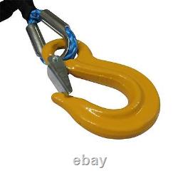 Synthetic Recovery Winch Rope with Hook (8MM x 15M 12MM x 30M Heavy Duty Tow)