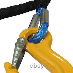 Synthetic Recovery Winch Rope with Hook (8MM x 15M 12MM x 30M Heavy Duty Tow)