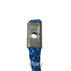 Synthetic Recovery Winch Rope with Hook (8MM x 15M 12MM x 30M Heavy Duty Tow)