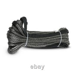 Synthetic Winch Rope 10mm x 30m Line Recovery Cable Extremely Light Low Stretch