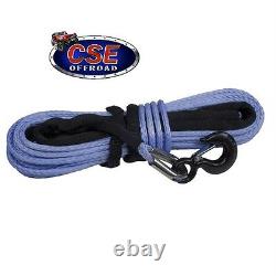 Synthetic Winch Rope 11/32 x100' Dyneema SK-75 for Jeep 4X4 Rugged Ridge