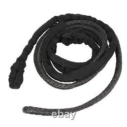 Synthetic Winch Rope 12mm Thickness Winch Line 26455lbs Break Strength