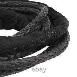 Synthetic Winch Rope 12mm Thickness Winch Line 26455lbs Break Strength