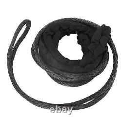 Synthetic Winch Rope 12mm Thickness Winch Line 26455lbs Break Strength