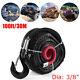 Synthetic Winch Rope 3/8x100'ft 26500lbs Winch Cable Line Rope Off Road For Atv