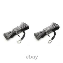 Synthetic Winch Rope Blue Fastness Winch Cable for ATV UTV SUV Vehicle