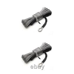 Synthetic Winch Rope Blue Fastness Winch Cable for Winches ATV UTV SUV Vehicle