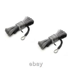 Synthetic Winch Rope Blue Fastness Winch Cable for Winches ATV UTV SUV Vehicle