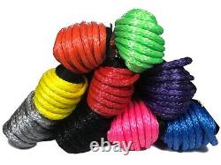 Synthetic Winch Rope & Hawse 100 ft 13mm Suits self recovery 4x4 Quality UHMWPE