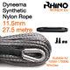 Synthetic Winch Rope, Hawse 11.5mm X 100ft, Recovery Accessory Rhino Winch