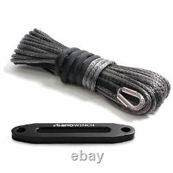 Synthetic Winch Rope, Hawse 11.5mm x 90ft, Recovery Accessory RHINO WINCH