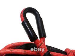 Synthetic Winch Rope Line Cable 3/8 x 100' 30,000 LB Capacity RED