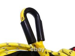 Synthetic Winch Rope Line Cable 3/8 x 100' 30,000 LB Capacity Yellow