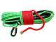 Synthetic Winch Rope Line Cable 7/16 X 100' 30,000 Lb Capacity Green