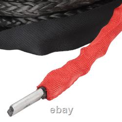 Synthetic Winch Rope Winch Line Cable Rope 3/8in Thick High Traction Strength