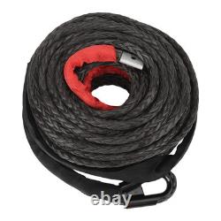 Synthetic Winch Rope Winch Line Cable Rope 3/8in Thick High Traction Strength
